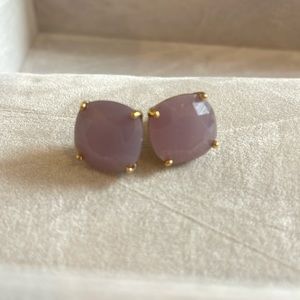 Kate Spade purple studs